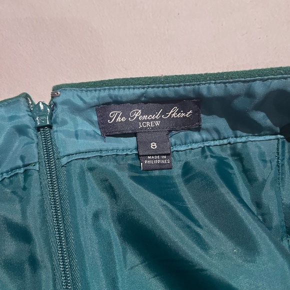 J. Crew Wool Pencil Skirt - Picture 3 of 4